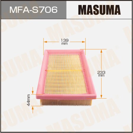 Air filter Masuma, MFA-S706