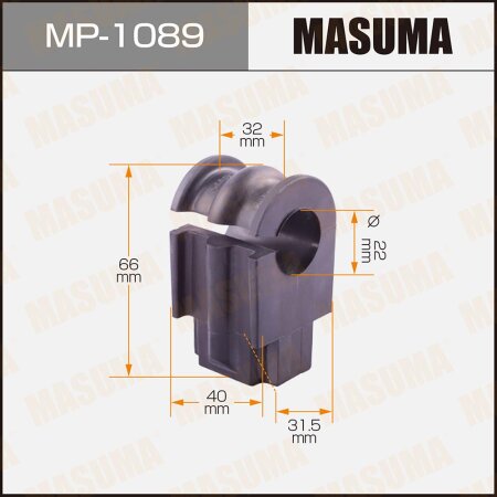 Stabilizer bar bushing Masuma, MP-1089