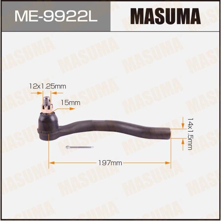 Tie rod end Masuma, ME-9922L