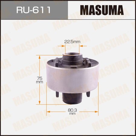 Silent block suspension bush Masuma, RU-611