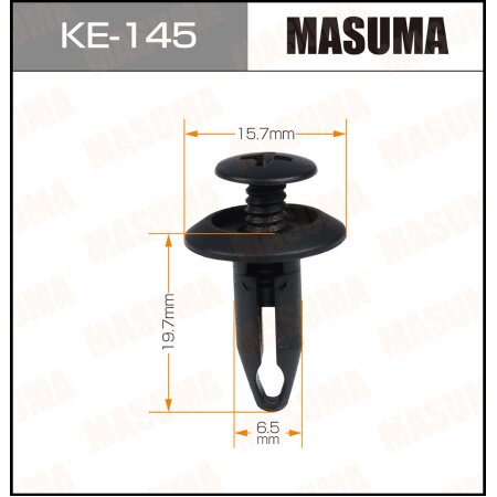 Retainer clip Masuma plastic, KE-145