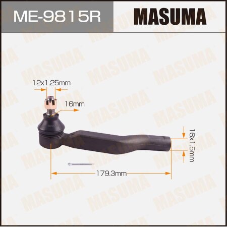 Tie rod end Masuma, ME-9815R