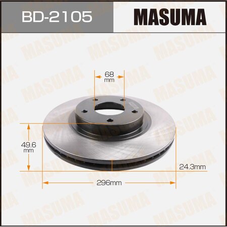 Brake disk Masuma, BD-2105