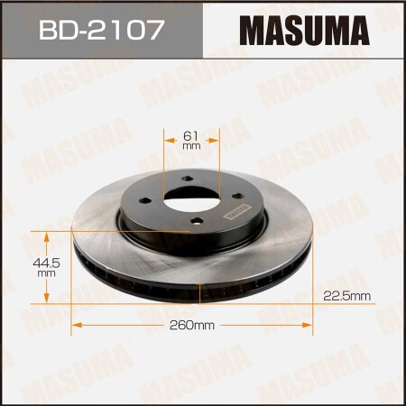 Brake disk Masuma, BD-2107