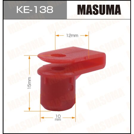 Retainer clip Masuma plastic, KE-138