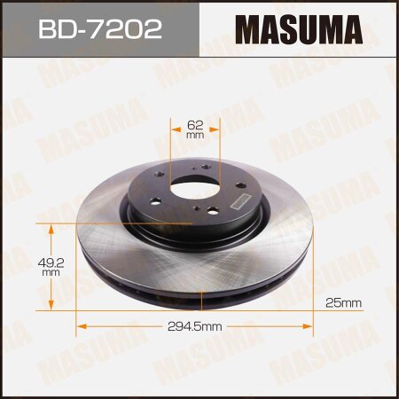 Brake disk Masuma, BD-7202