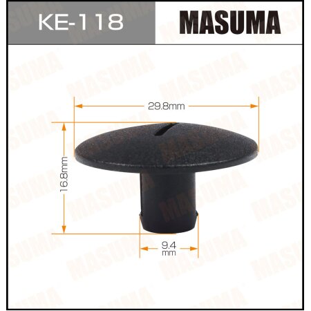 Retainer clip Masuma plastic, KE-118