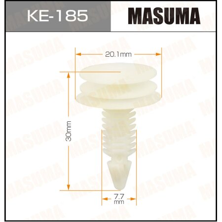 Retainer clip Masuma plastic, KE-185