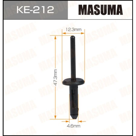 Retainer clip Masuma plastic, KE-212