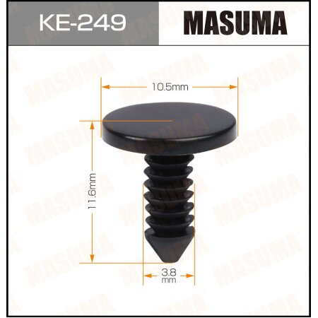 Retainer clip Masuma plastic, KE-249