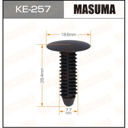 Retainer clip Masuma plastic, KE-257