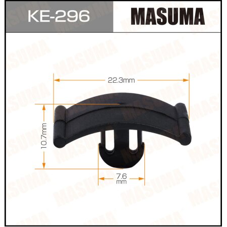 Retainer clip Masuma plastic, KE-296