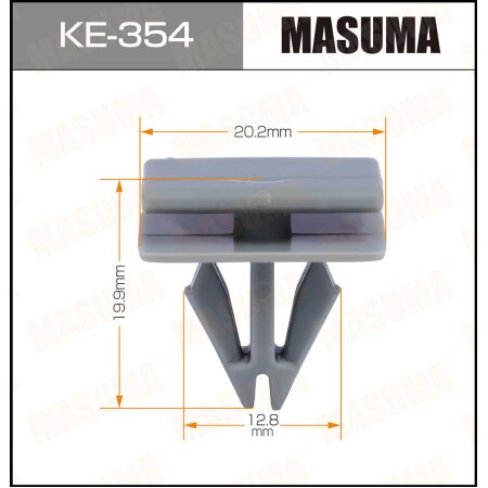 Retainer clip Masuma plastic, KE-354