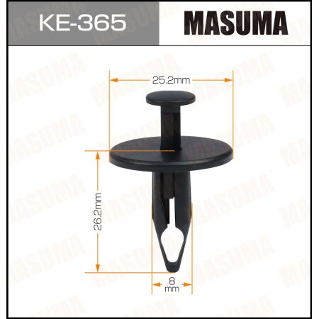 Retainer clip Masuma plastic, KE-365