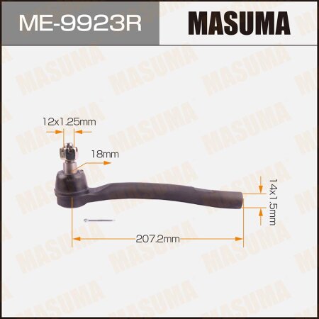 Tie rod end Masuma, ME-9923R