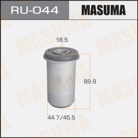 Silent block suspension bush Masuma, RU-044