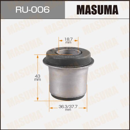 Silent block suspension bush Masuma, RU-006