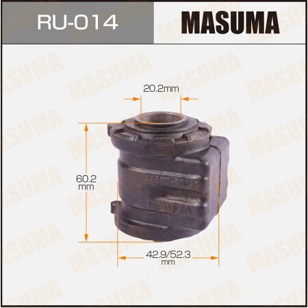 Silent block suspension bush Masuma, RU-014