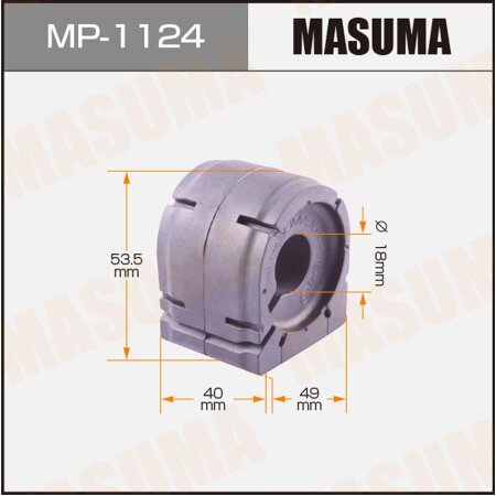 Stabilizer bar bushing Masuma, MP-1124