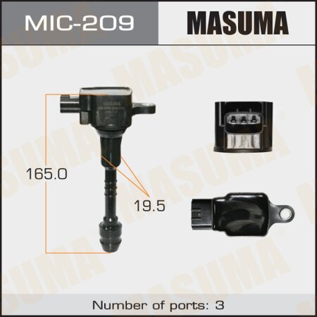 Ignition coil Masuma, MIC-209