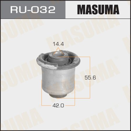 Silent block suspension bush Masuma, RU-032