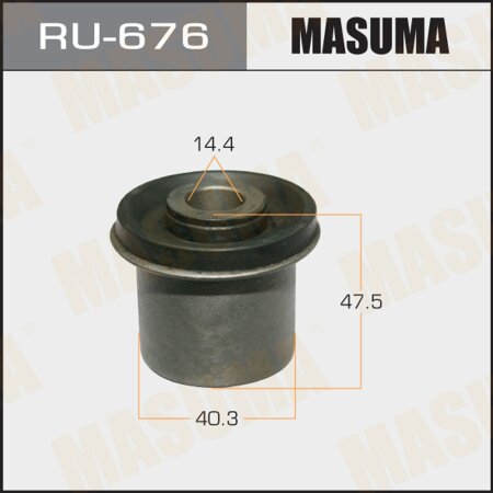 Silent block suspension bush Masuma, RU-676