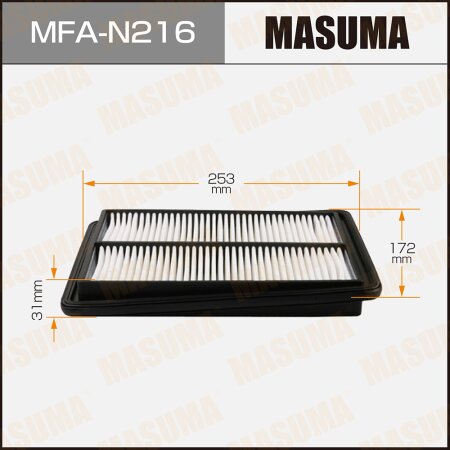 Air filter Masuma, MFA-N216