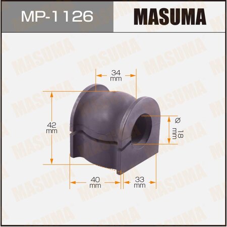 Stabilizer bar bushing Masuma, MP-1126