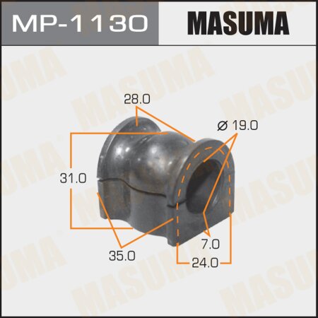 Stabilizer bar bushing Masuma, MP-1130