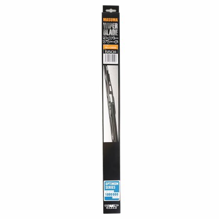 Wiper blade Masuma Optimum 22" (550mm) framed, mount J-hook, Pin, Bayonet, MU-022S