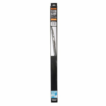 Wiper blade Masuma Optimum 24" (600mm) framed, mount J-hook, Pin, Bayonet, MU-024S