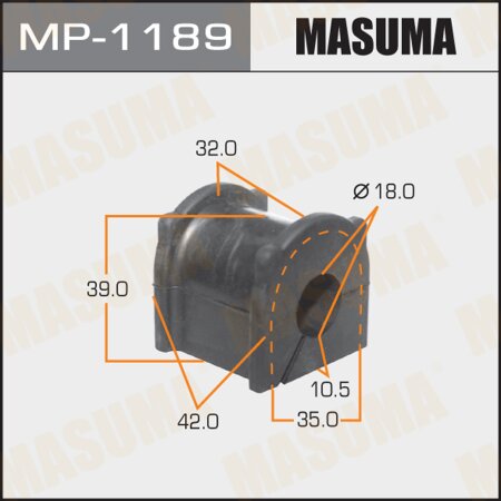 Stabilizer bar bushing Masuma, MP-1189