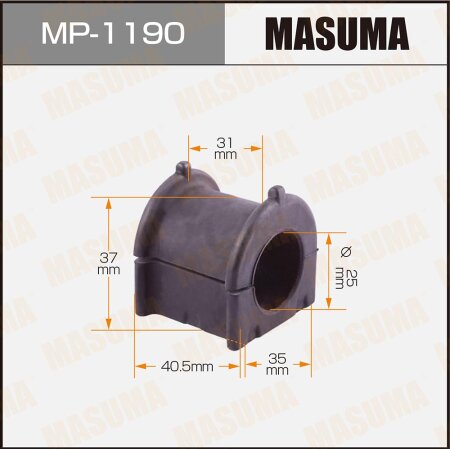 Stabilizer bar bushing Masuma, MP-1190