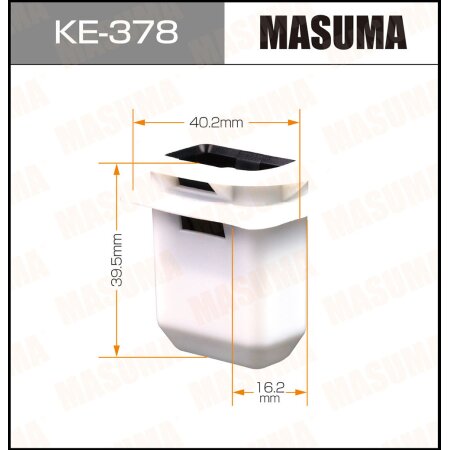 Retainer clip Masuma plastic, KE-378