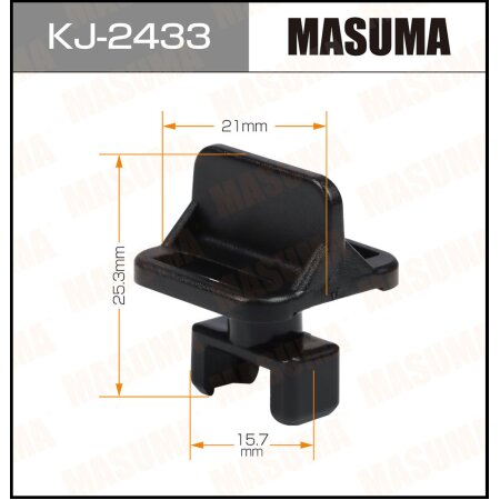 Retainer clip Masuma plastic, KJ-2433