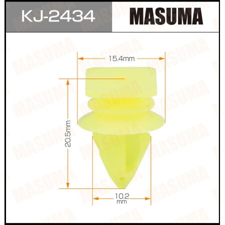 Retainer clip Masuma plastic, KJ-2434