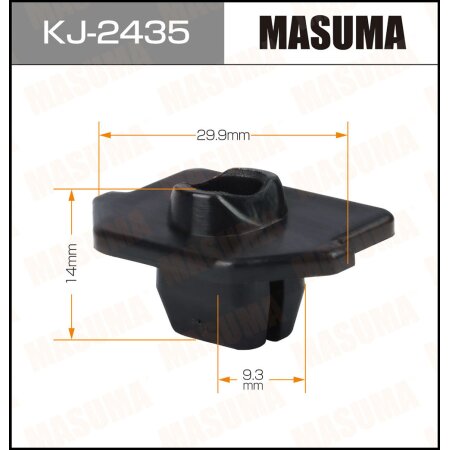 Retainer clip Masuma plastic, KJ-2435