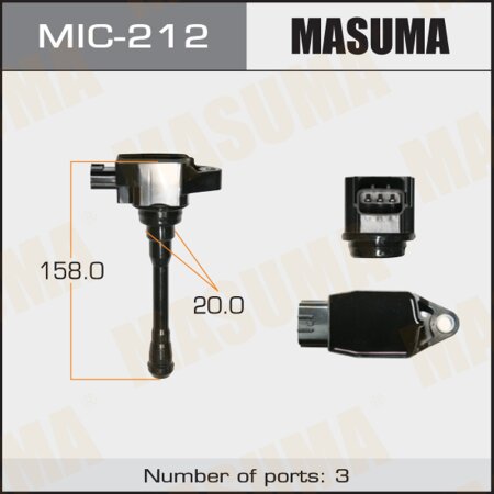 Ignition coil Masuma, MIC-212