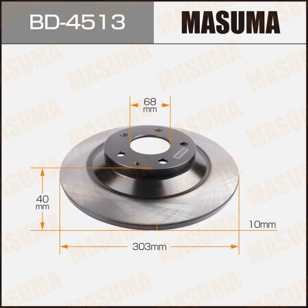 Brake disk Masuma, BD-4513