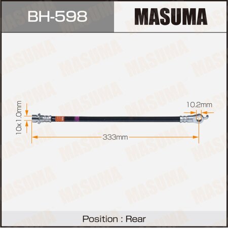 Brake hose Masuma, BH-598