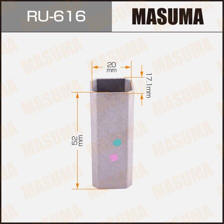 Silent block suspension bush Masuma, RU-616