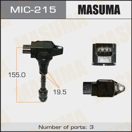 Ignition coil Masuma, MIC-215