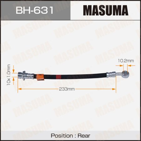 Brake hose Masuma, BH-631