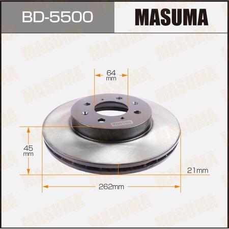 Brake disk Masuma, BD-5500