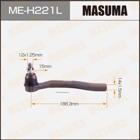 Tie rod end Masuma, ME-H221L