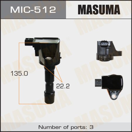 Ignition coil Masuma, MIC-512