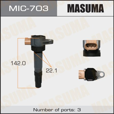 Ignition coil Masuma, MIC-703