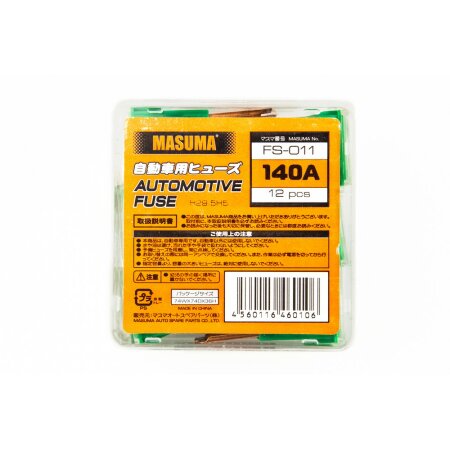 Car fuse Masuma, PAL 140A (Male), FS-011