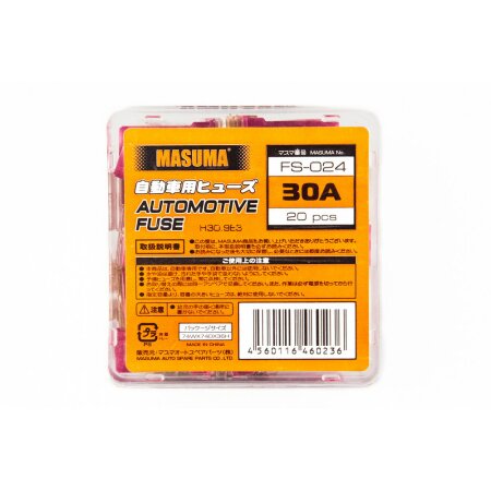 Car fuse Masuma, PAL mini 30A, FS-024