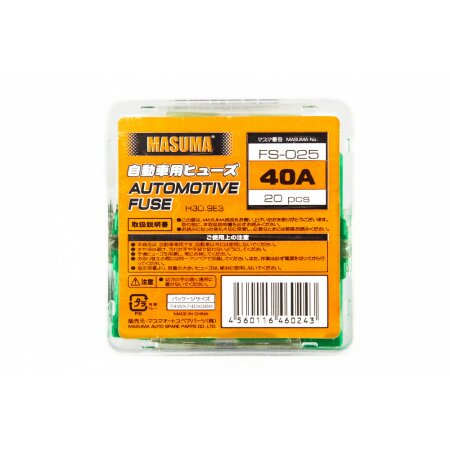 Car fuse Masuma, PAL mini 40A, FS-025